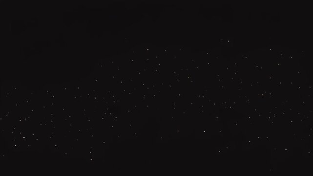 4k cinematic comet streaking across starry night sky with glowing tail