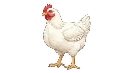 broiler isolated on white © Mimo95