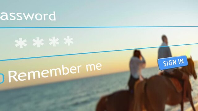 User types a password into a website form on a computer. The action takes place in an internet browser on a personal device for login access.