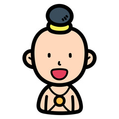 Obraz premium kuman thong illustration