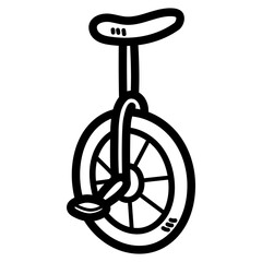 unicycle illustration © smalllike