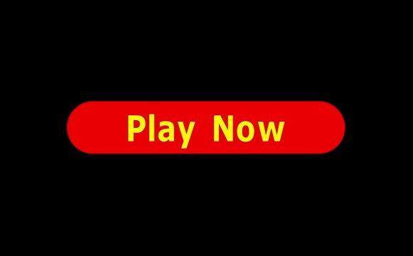 Cyber Neon Play Now UI Button with Electric Glow Particles and Light Streak Loop Animation