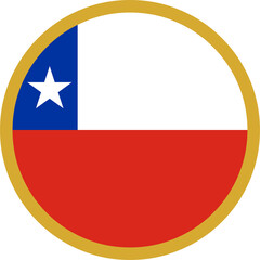 Fototapeta premium chile flag design