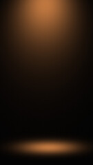 Obraz premium Orange Vertical Spotlight
