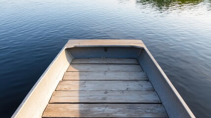 Fototapeta premium A boat on a lake.
