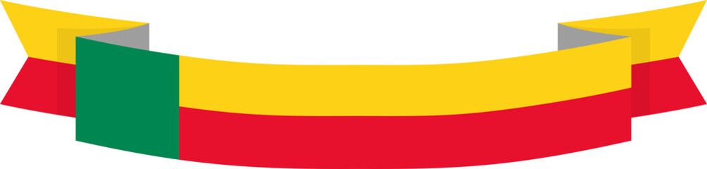 Fototapeta premium benin flag