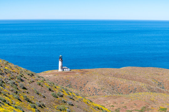 The old Islas San Benito Lighthouse