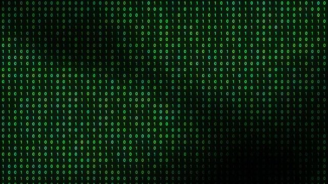 digital binary data scan loop background	