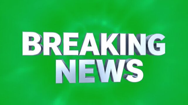 Breaking news background with glowing blue effect