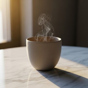 Secangkir Kopi Panas