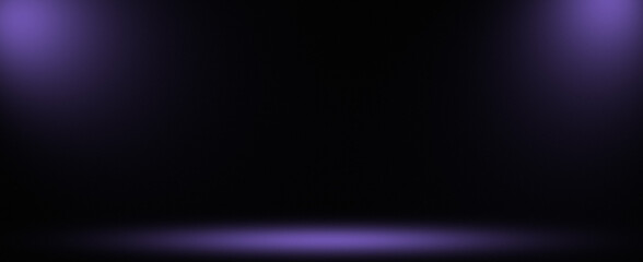 Obraz premium Violet Banner Spotlight