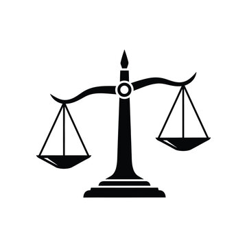Scales Justice Commercial Symbol