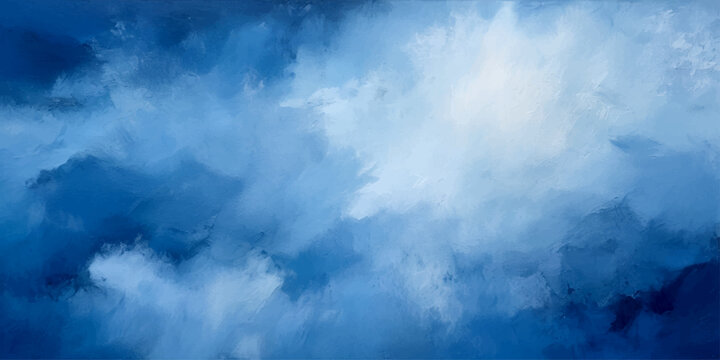 Azure clouds drift sky and sunlight gleam and blue color palette and ethereal atmosphere and serene panorama and dreamy vista 