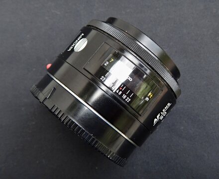 Minolta AF lens 50 mm for photography
