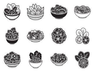 A collection of twelve different types of sushi © Mina