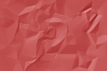 Obraz premium Red Low Poly Geometric Background with Polygonal Shapes, Modern Minimal Triangular Texture, Creative 3D Faceted Surface Design for Banner, Wallpaper, Presentation and Digital Artwork