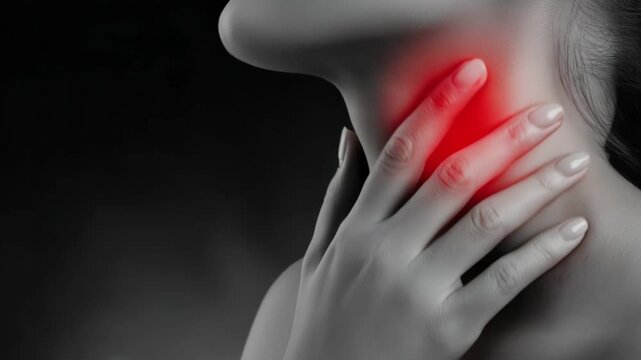 Understanding pain in the neck area through visual representation and exploration of common causes