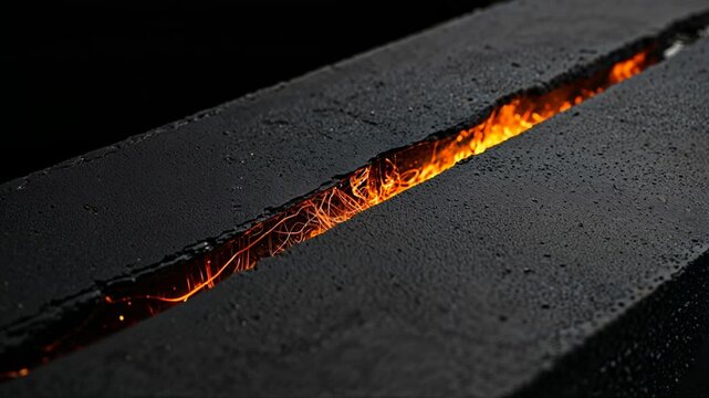 Extreme Macro Obsidian Data Flow Algorithm Glowing Groove