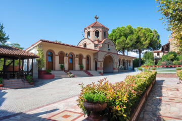 Naklejka premium Holy Monastery of Hosios Ephrem the Syrian, Greece