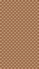 Fototapeta premium Geometric Harmony: A repetitive pattern of intricately designed circles and squares, creating a sense of balance and sophistication.
