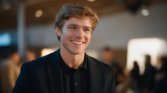 Product waitlist management, overwhelmed founder facing unexpected demand, good problem to have evident in stressed smile, spring deadline adding pressure, perfect for successful launch and