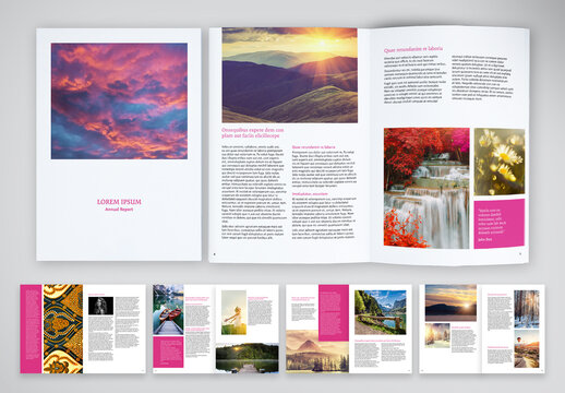 Colorful Impact Report Layout