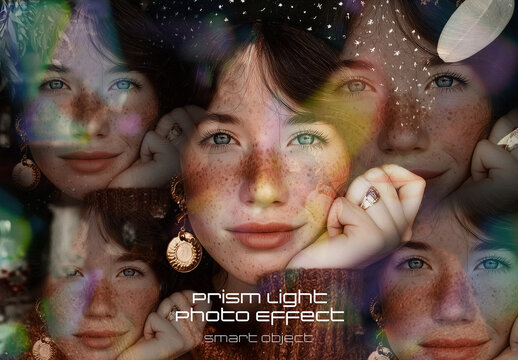 Prism Light Photo Effect