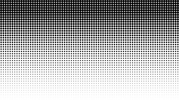 Black halftone dot gradient pattern fading dotted texture