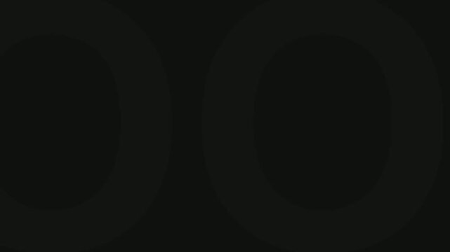 Minimalist Dark Grey Circles on Black Background Abstract Art