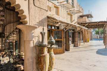 kramy w starym Dubaju,ZEA © witan