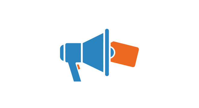 Megaphone loudspeaker announcement device tool.