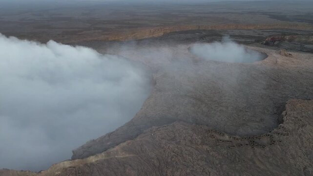 Erta Ale volcano video from Ethiopia 