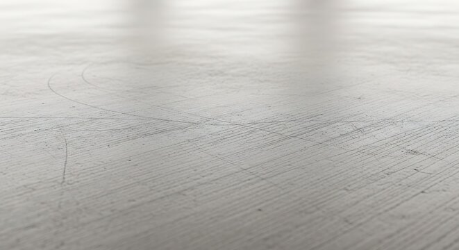 A close-up of a white wooden surface with scratches