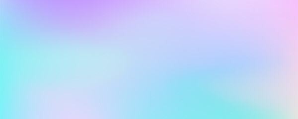 Pastel light gradient background with soft purple blur, abstract pink sky, pastel rainbow mesh, smooth color gradation, blue pink clouds, soft vector banner, blurred pastel wallpaper bg © Hanna