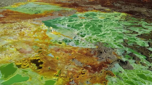 Danakil Depression footage from Ethiopia 
