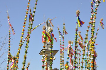 Jarmark Wielkanocny, ozdoby świąteczne, tradycja wielkanocna w Polsce i Europie.  © Albin Marciniak