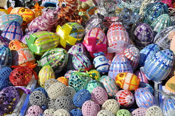Jarmark Wielkanocny, ozdoby świąteczne, tradycja wielkanocna w Polsce i Europie.  © Albin Marciniak