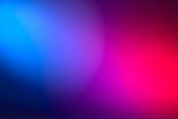 Fototapeta premium Abstract Out of Focus Blue and Magenta Neon Light Background