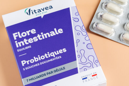 Probiotiques. Equilibre de la Flore intestinale. Laboratoire Vitavea.