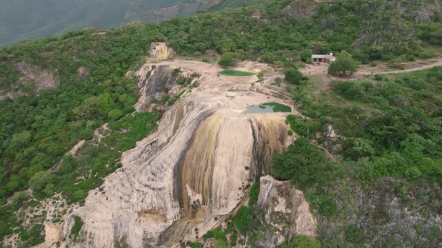 CASCADAS PETRIFICADAS DE HIERVE EL AGUA OIAXACA
