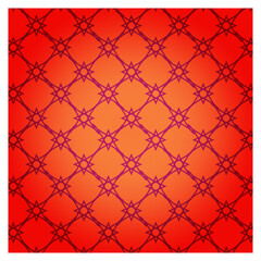 Fototapeta premium red and orange gradient background with star pattern design transparent background
