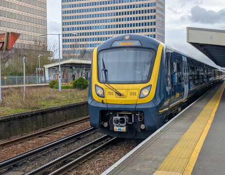 South Western Railway Class 701 Arterio Commuter Train at Modern Station