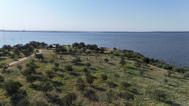 Scenes of the Texas Hill Country over Lake Buchanan