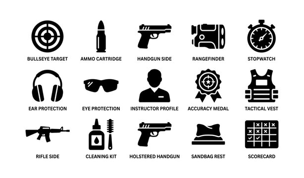 Firing Rifle Icon Gun Icons Images – Browse 399,784 Stock Photos, Vectors, and Video ...