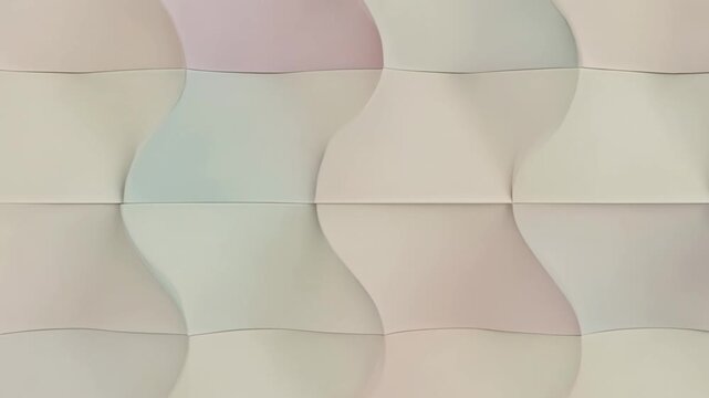 3D wavy surface texture background with soft pastel colors and rounded shapes