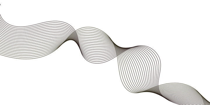 3D rendered illustration of a red plastic chair, hair, and tube featuring a wavy blue spiral design with flowing slinky curves and vector line art elements on a decorative spring backdrop