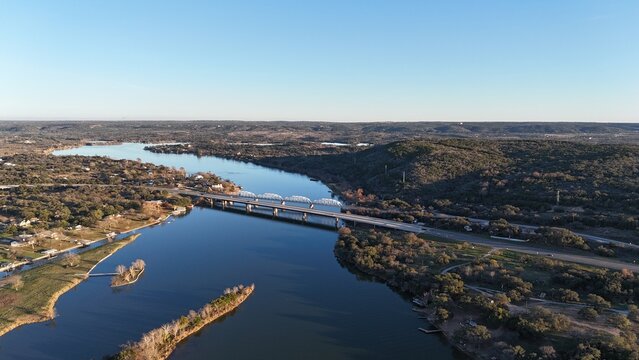 Highway 29 Bridge, Buchanan Dam Bridge / Old Colorado River Bridge