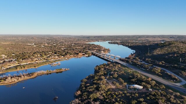 Highway 29 Bridge, Buchanan Dam Bridge / Old Colorado River Bridge