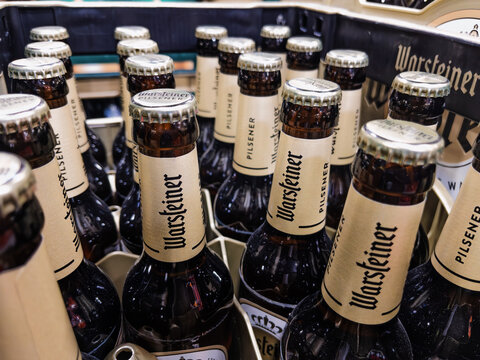 Craft Beer Showcase: Warsteiner Pilsener Bottles in Crate