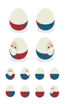 Easter Egg King Herod Isometric Spinning Animation Frame